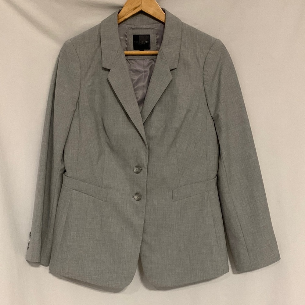 The Limited Gray Suit Jacket